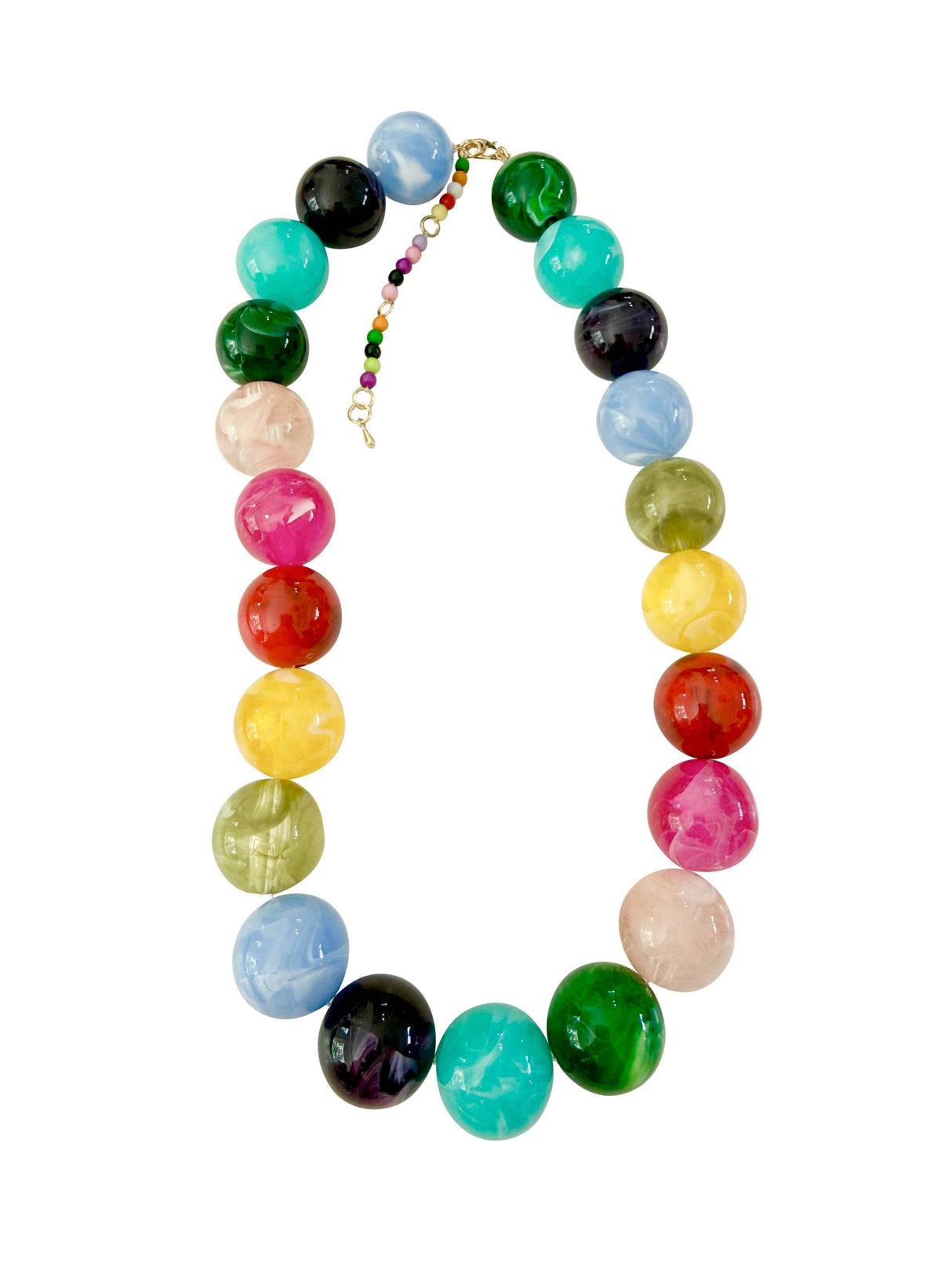 Celia Multi Chunky Beaded Necklace