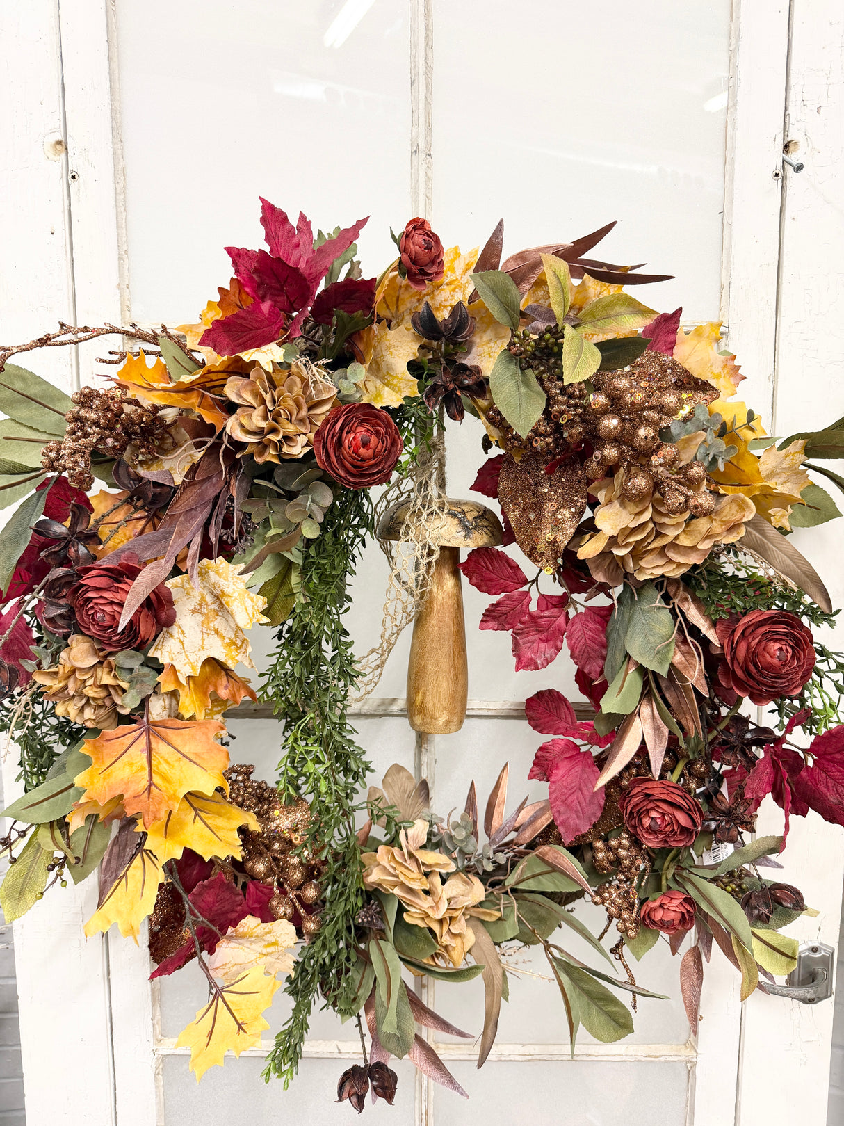 29" Autumn Ember Luxe Wreath