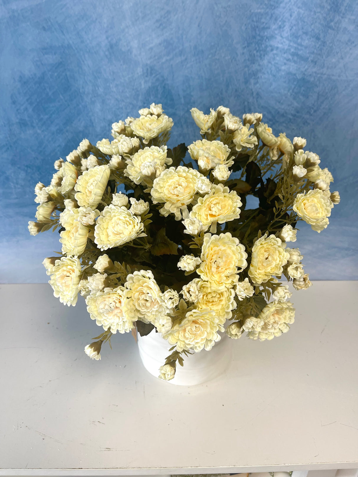 Ivory Mum Bush