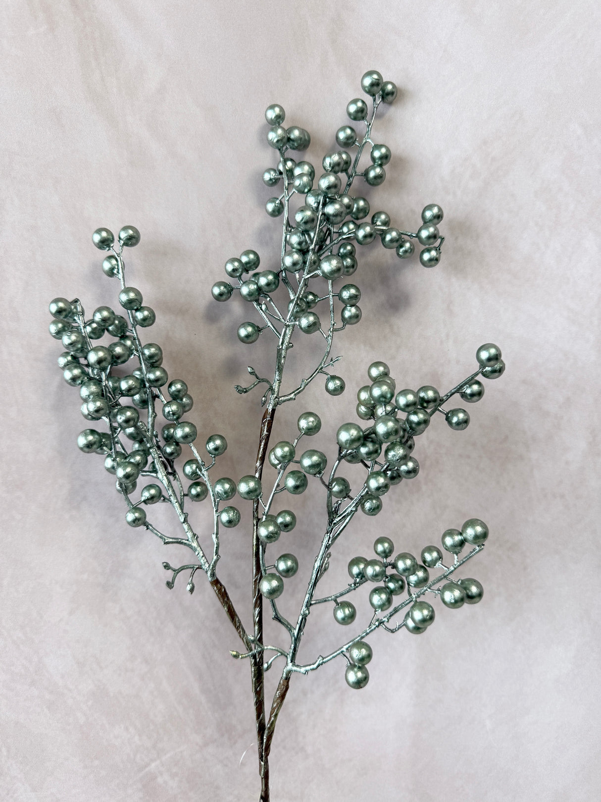 Mint Blue Metallic Berry Spray