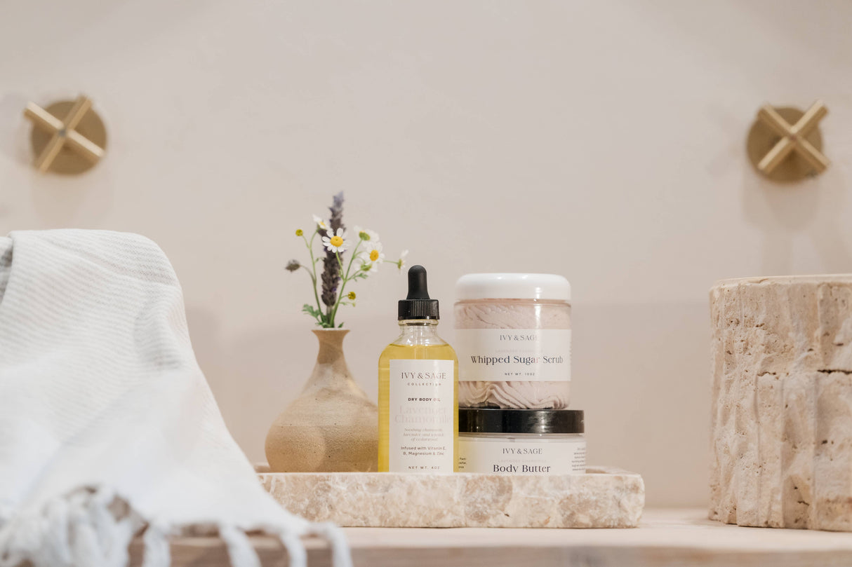 Lavender & Chamomile Dry Body Oil