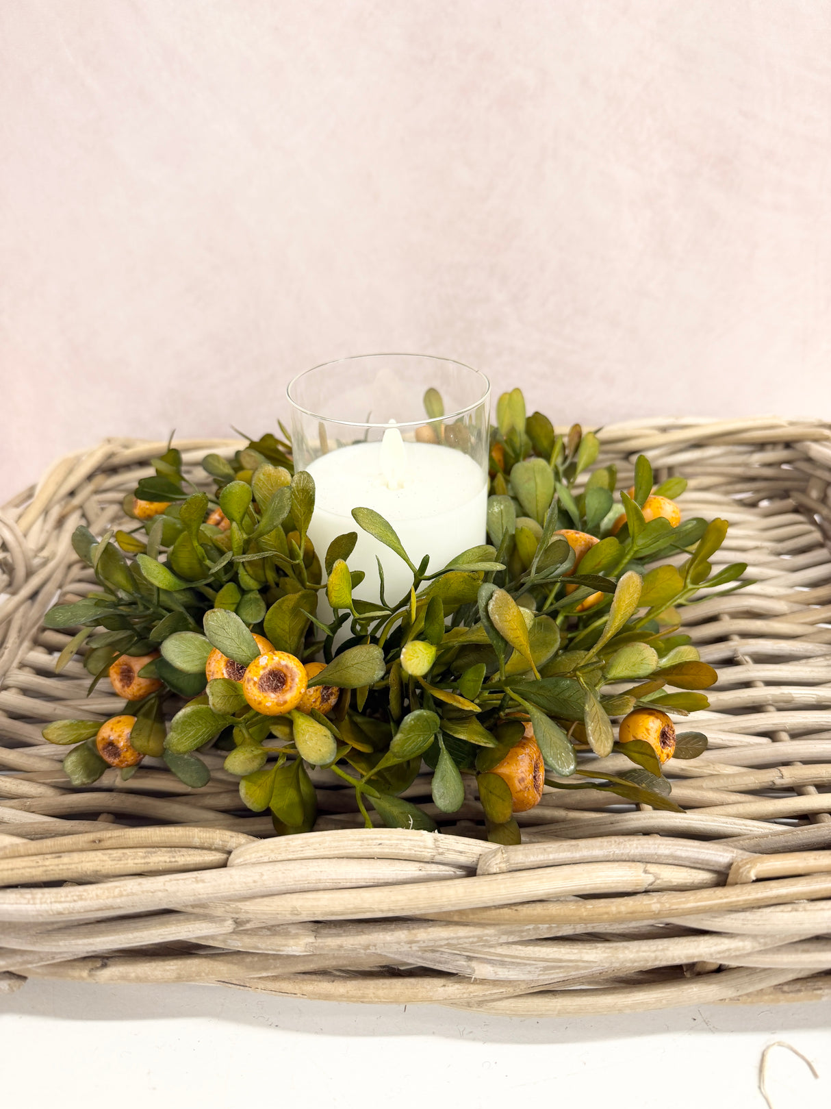 4" October Epilogue Candle Ring