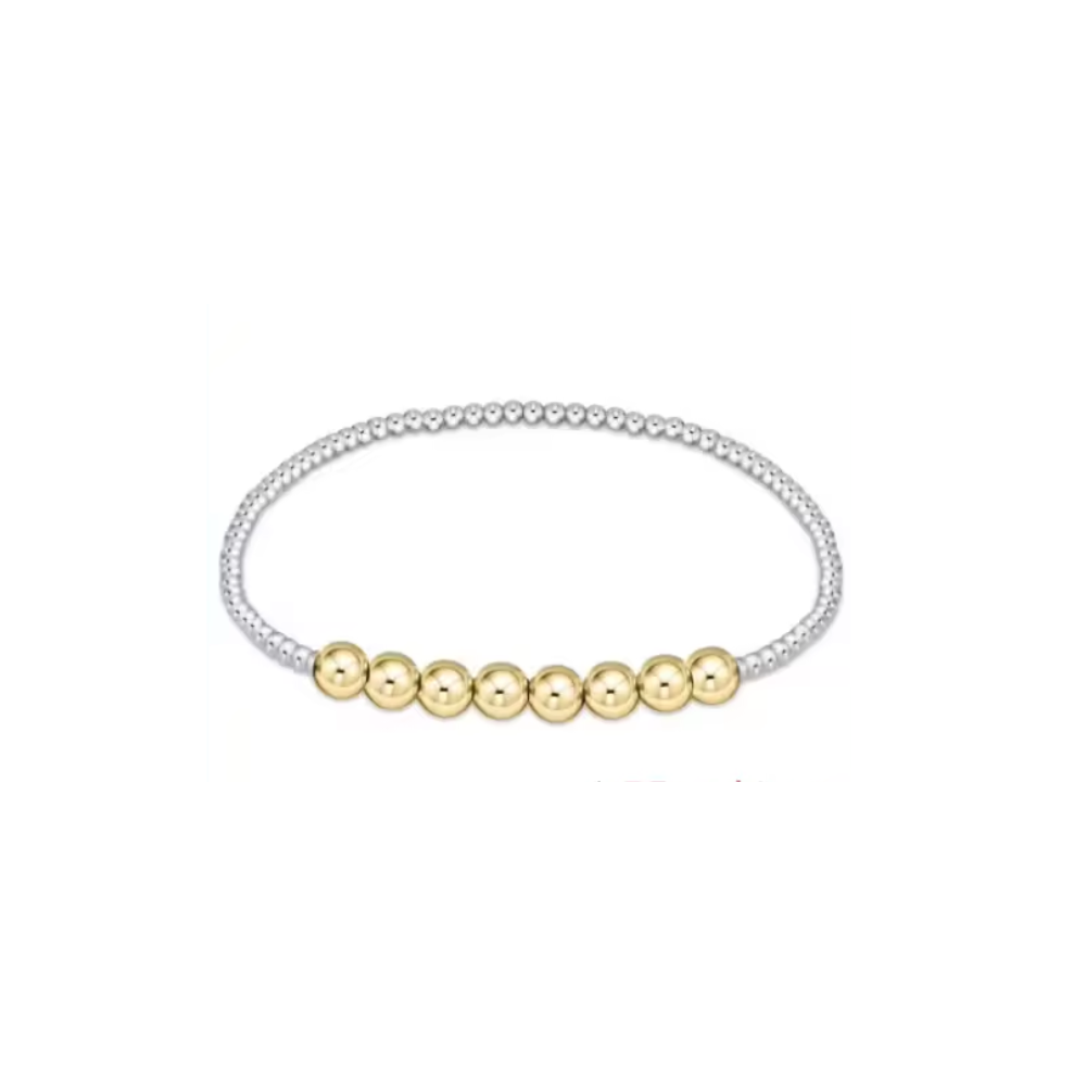 Marlow Mixed Metal 18k Bracelet Water Resistant Non Tarnish