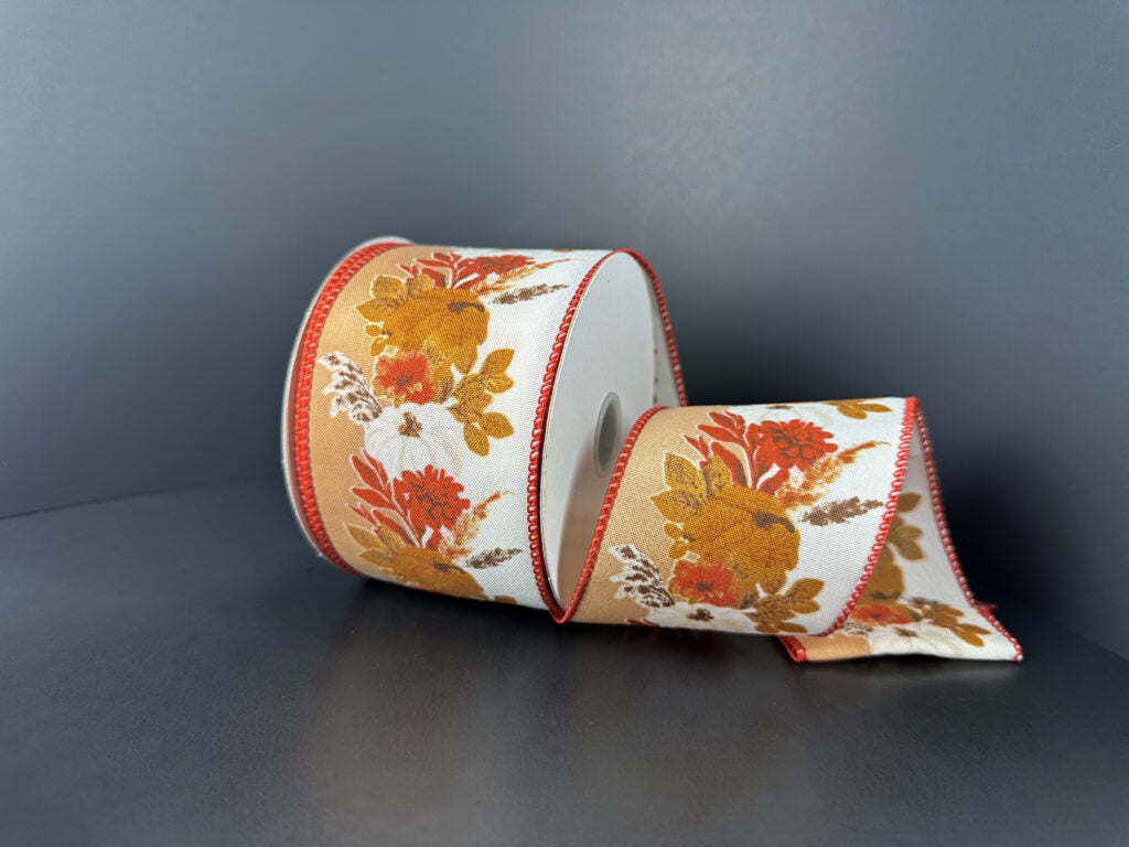 2.5" Ivory Skies Ribbon Bolt