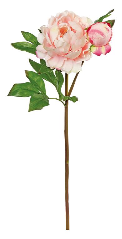 Real Touch Blooming Peony Spray