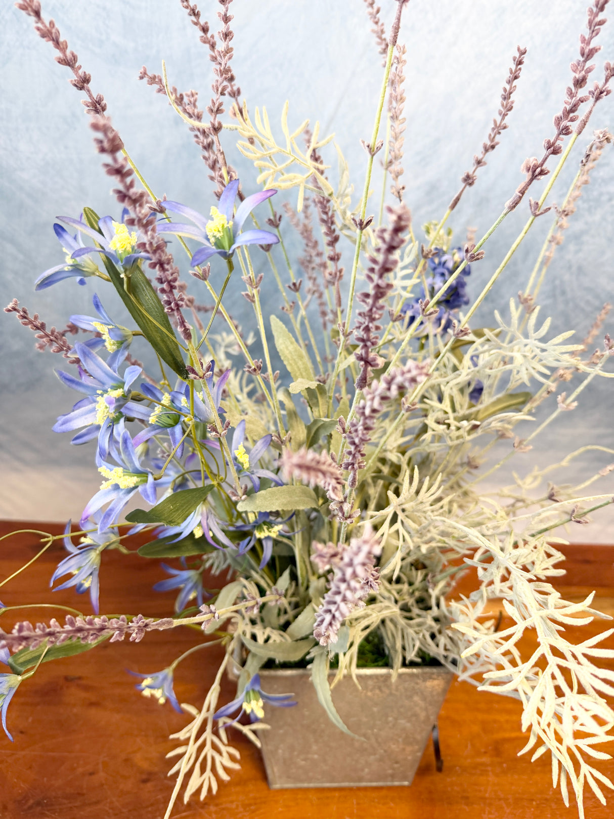 21" Lovely Lavender Centerpiece