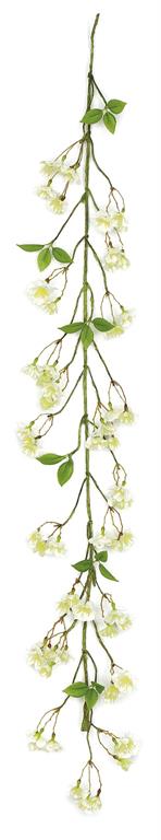 37" Cream Blossom Vine Garland
