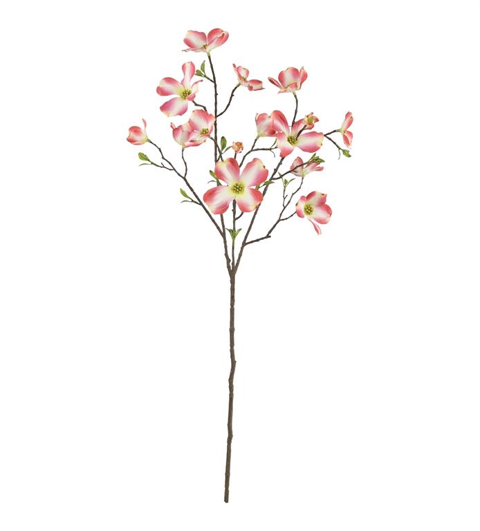 Pink Bloom Dogwood Spray