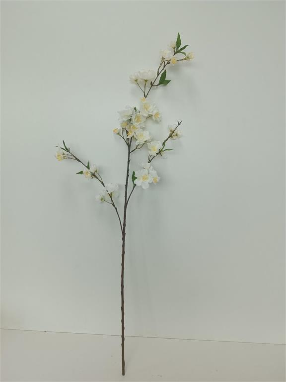 White Osaka Cherry Blossom Spray