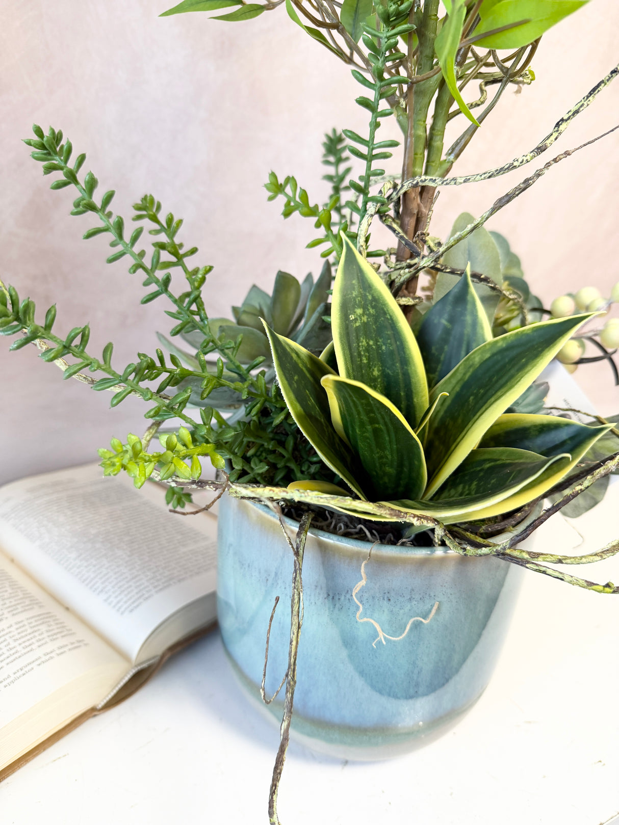 24" Delicate Dawn Centerpiece