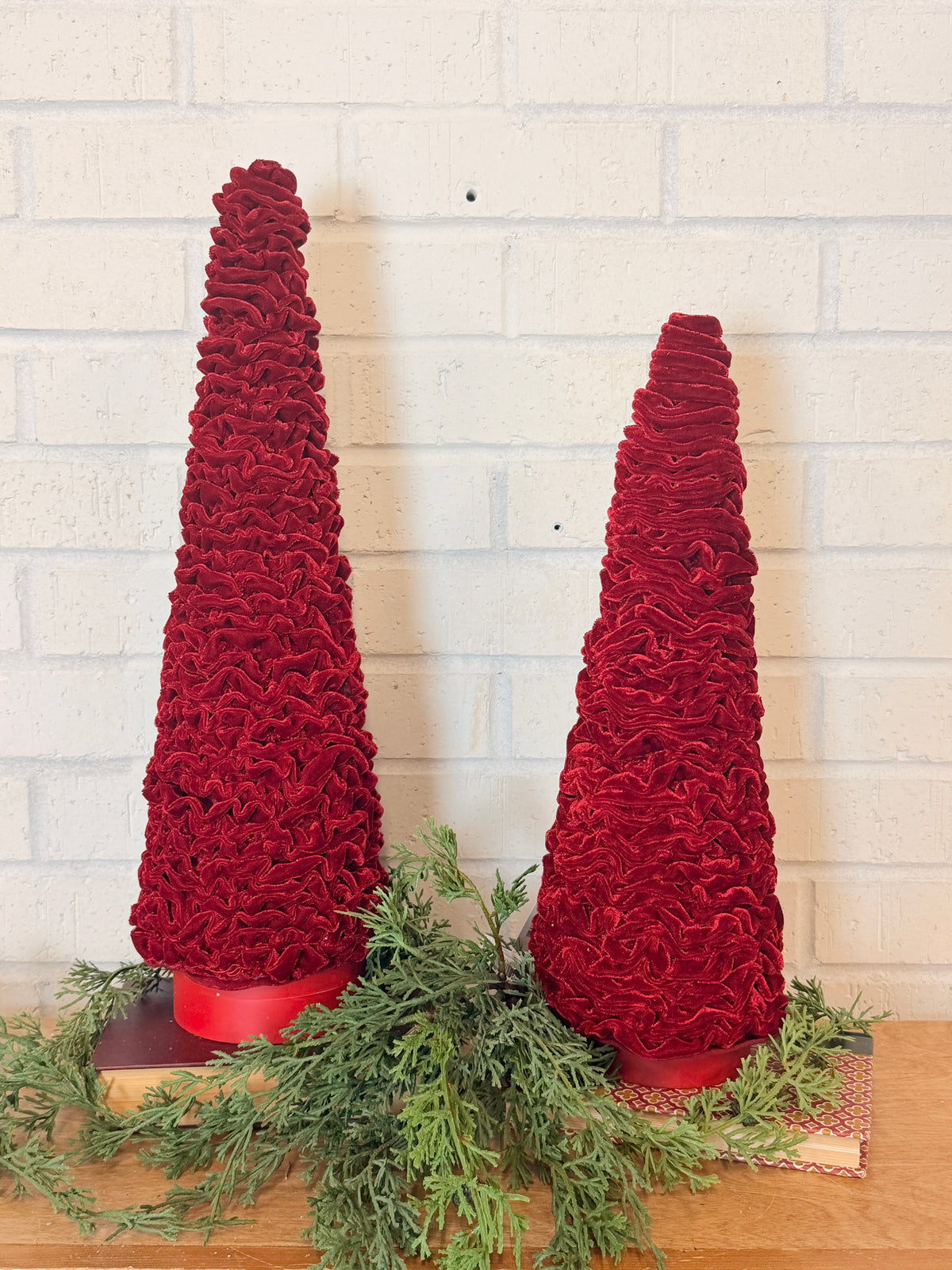 Red Velvet Celosia Table Tree - 2 Sizes
