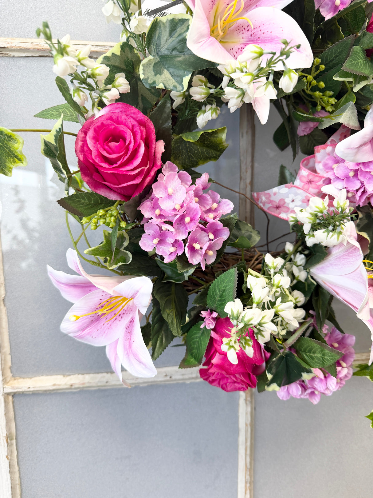 19" Lovely Lily Wreath