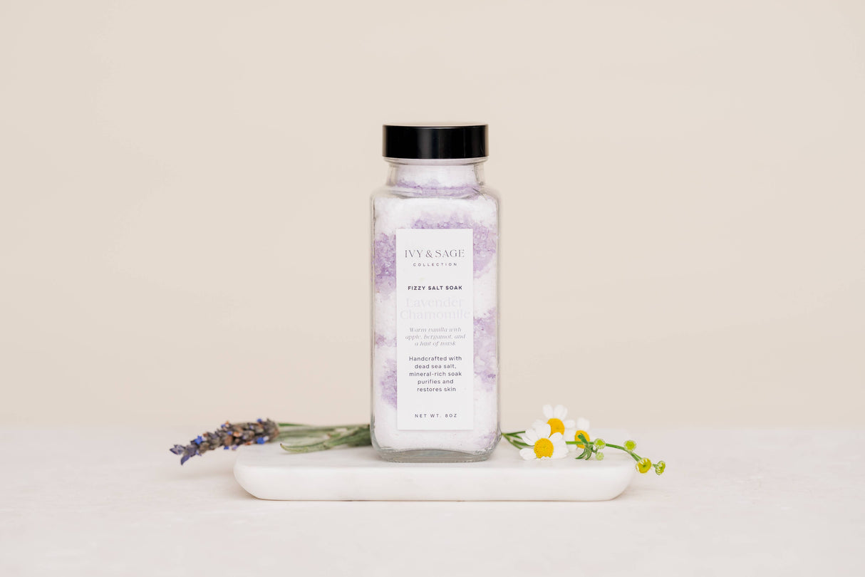 Lavender & Chamomile Salt Soak