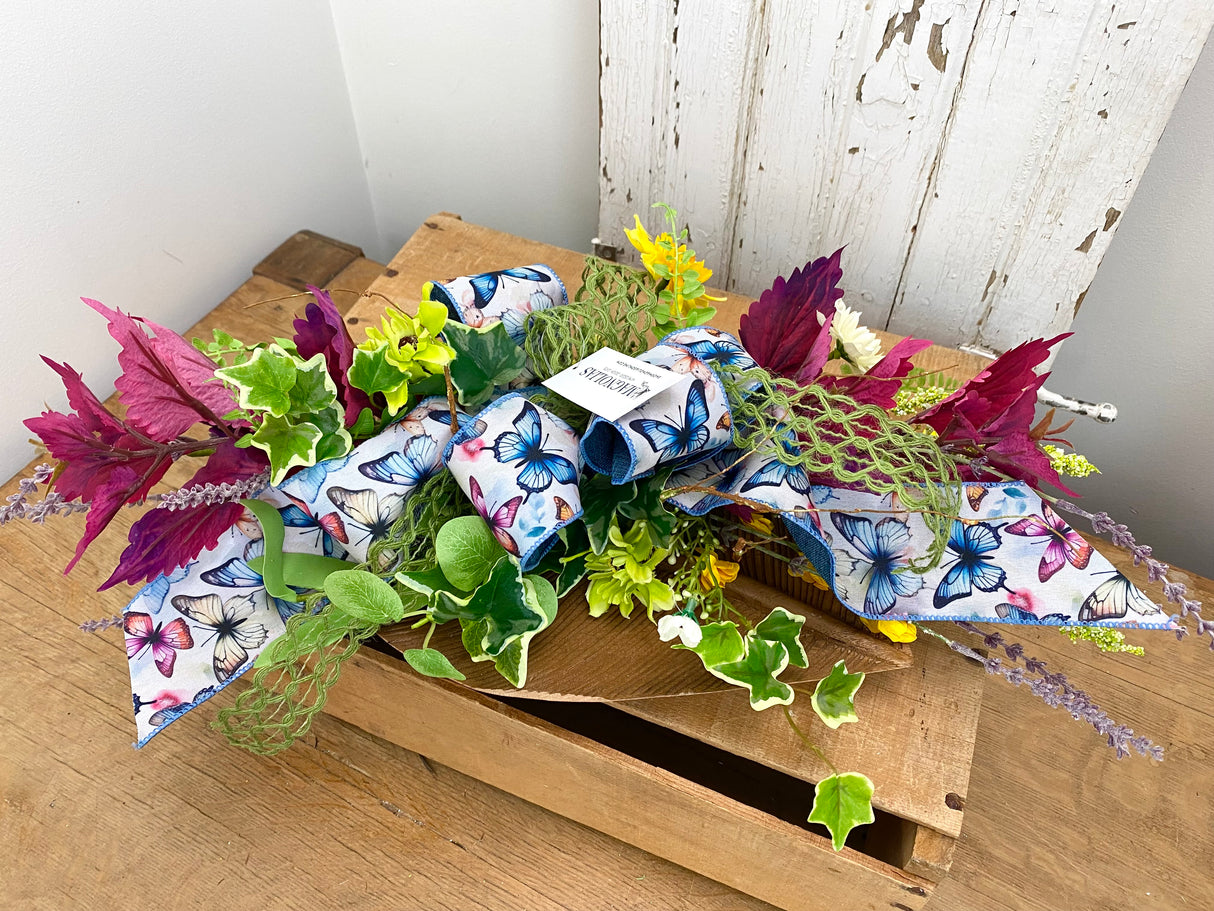 20" Flutter & Fern Horizontal Swag