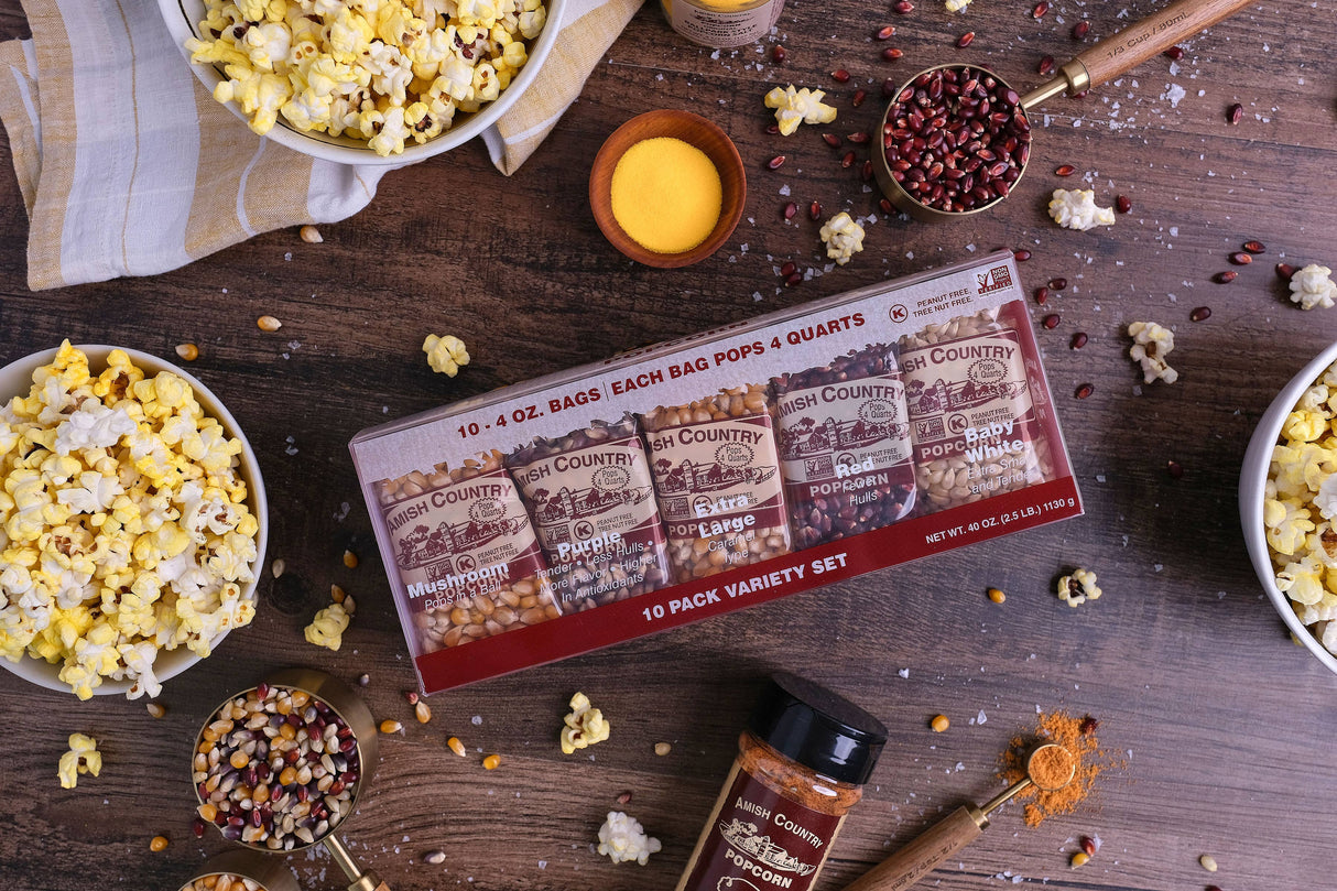 10 Variety Pack Popcorn