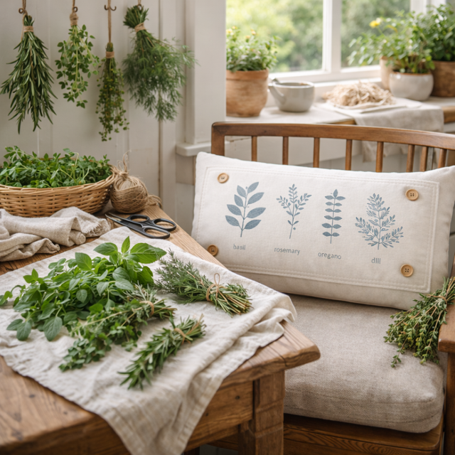 Botanical Interchangeable Pillow Panel