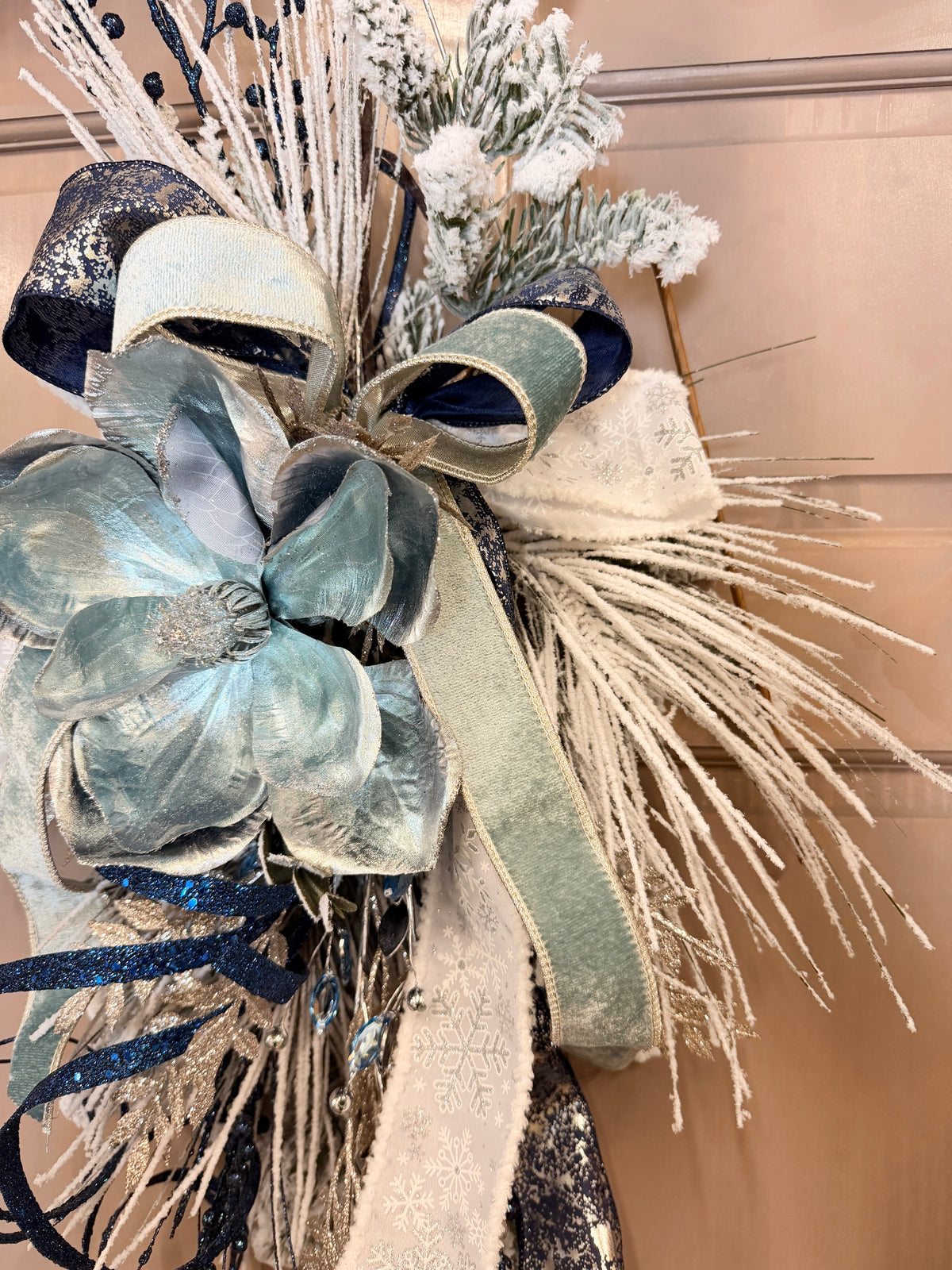 Blue Jeweled Swag Kit