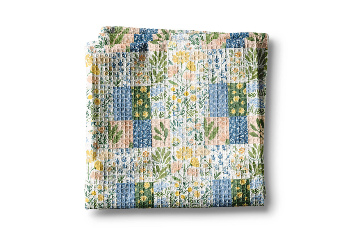 Patchwork Quilt Tea Towel