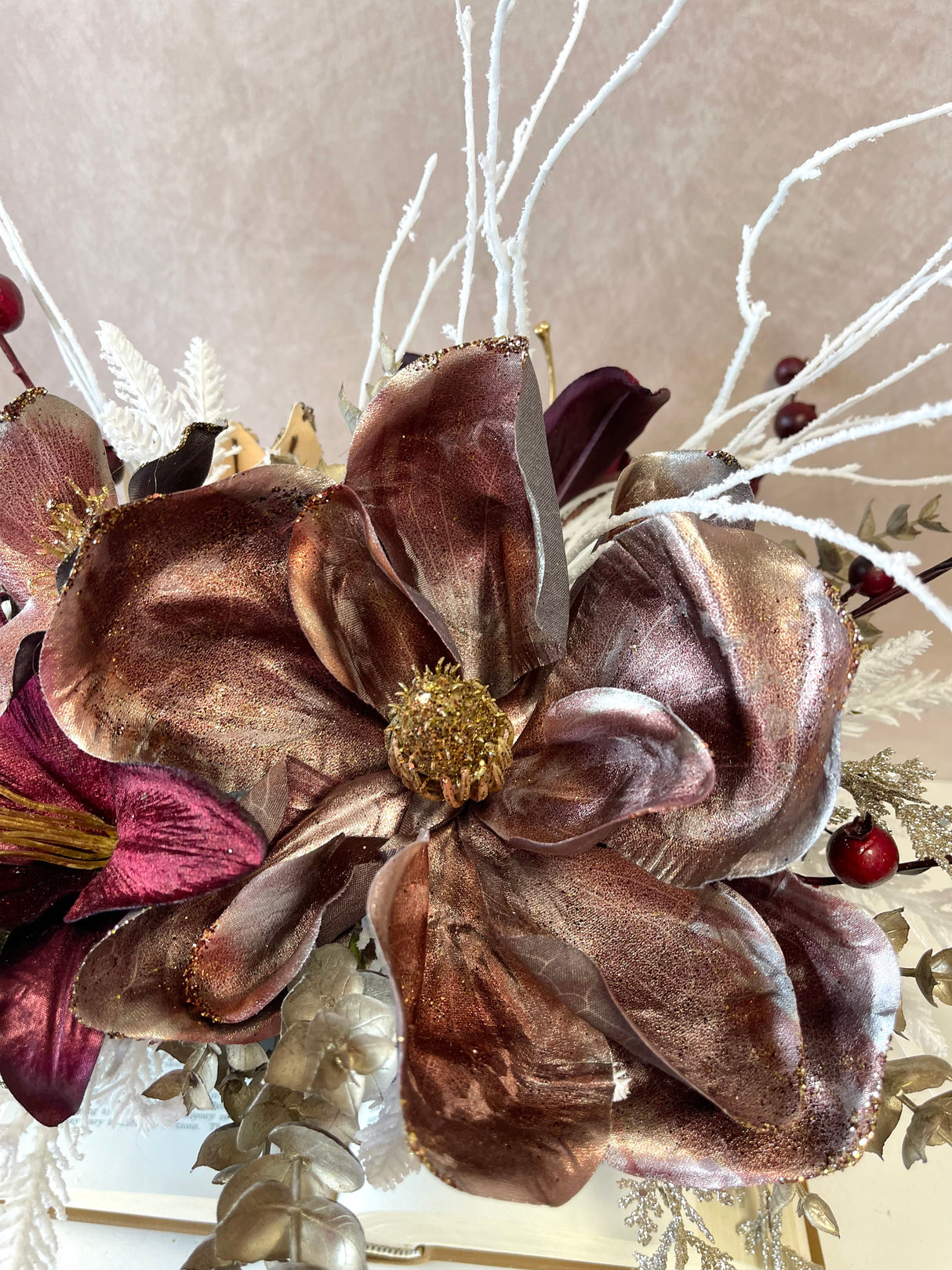 23" Fireside Bliss Centerpiece