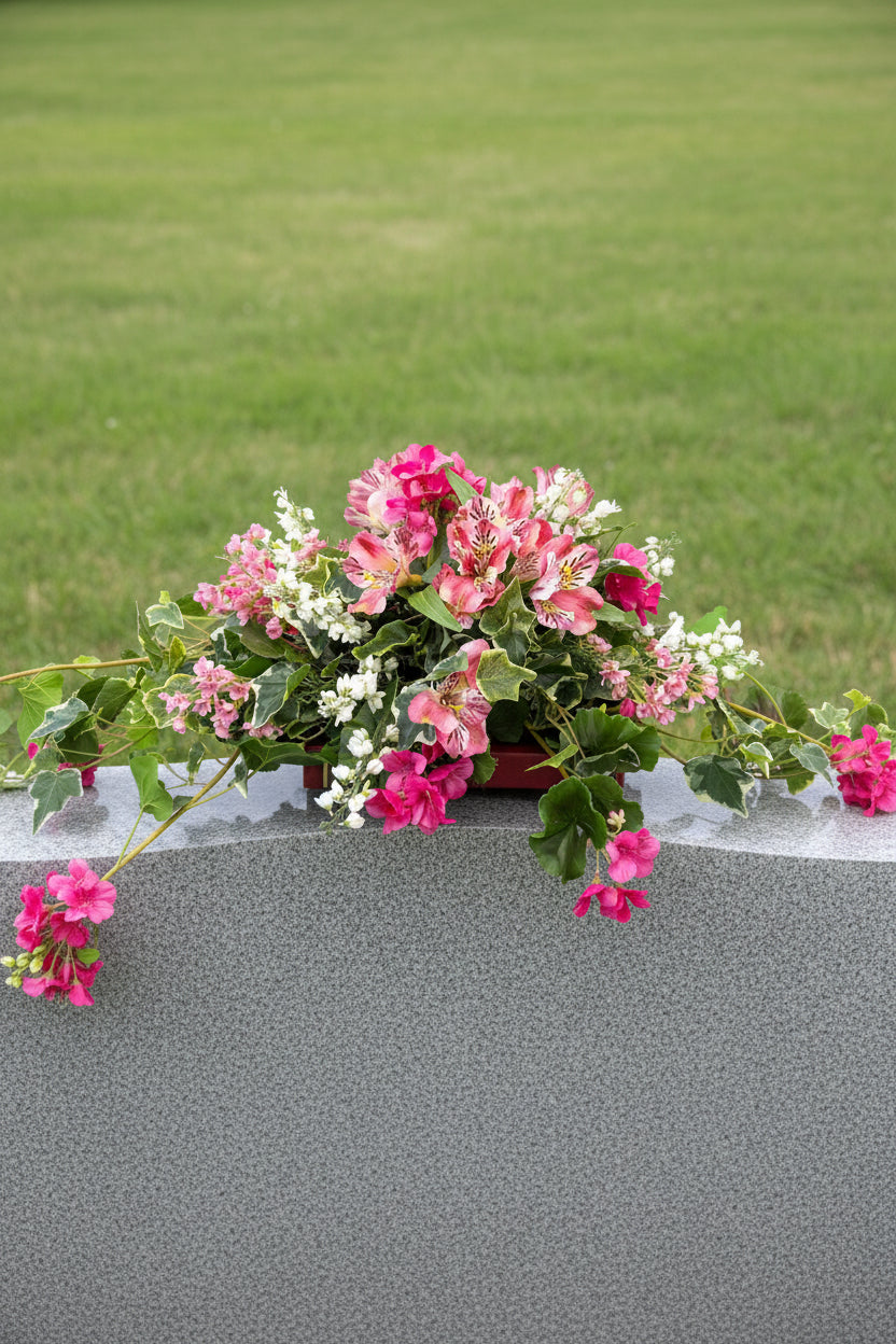 33" Garden of Memories Memorial Saddle