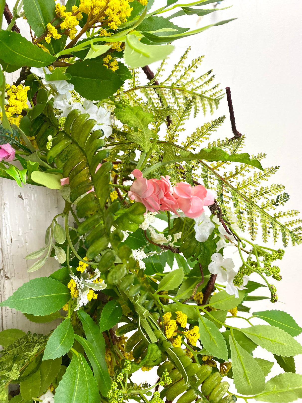 23" Easter Blossom Nest Wreath