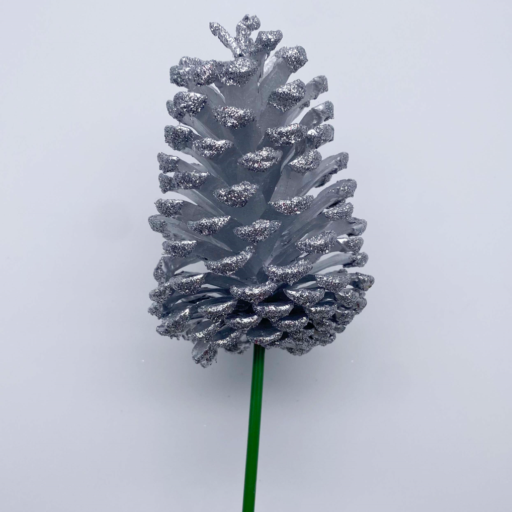 Silver Pinecone Stem
