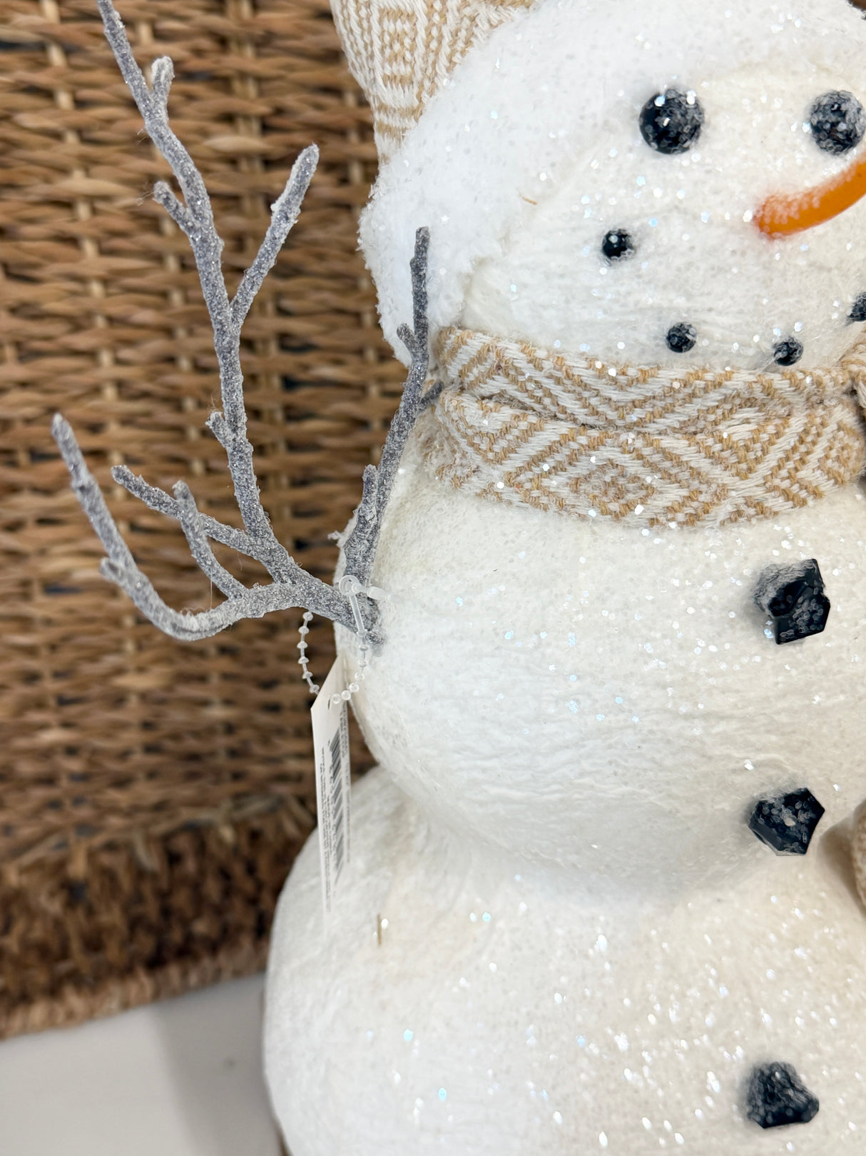 White Cheery Snowman