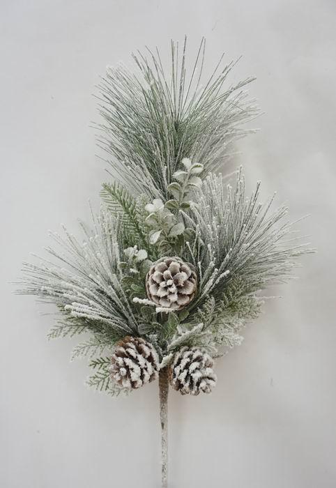 Dazzling Snow Pine Spray