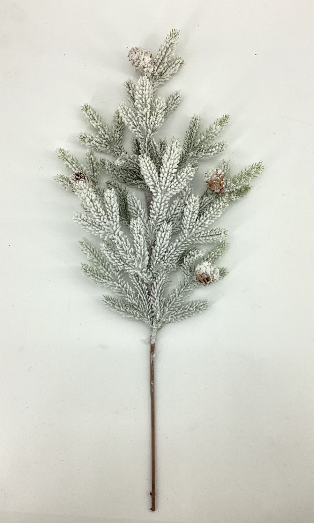 Snow Flurry Pine Stem