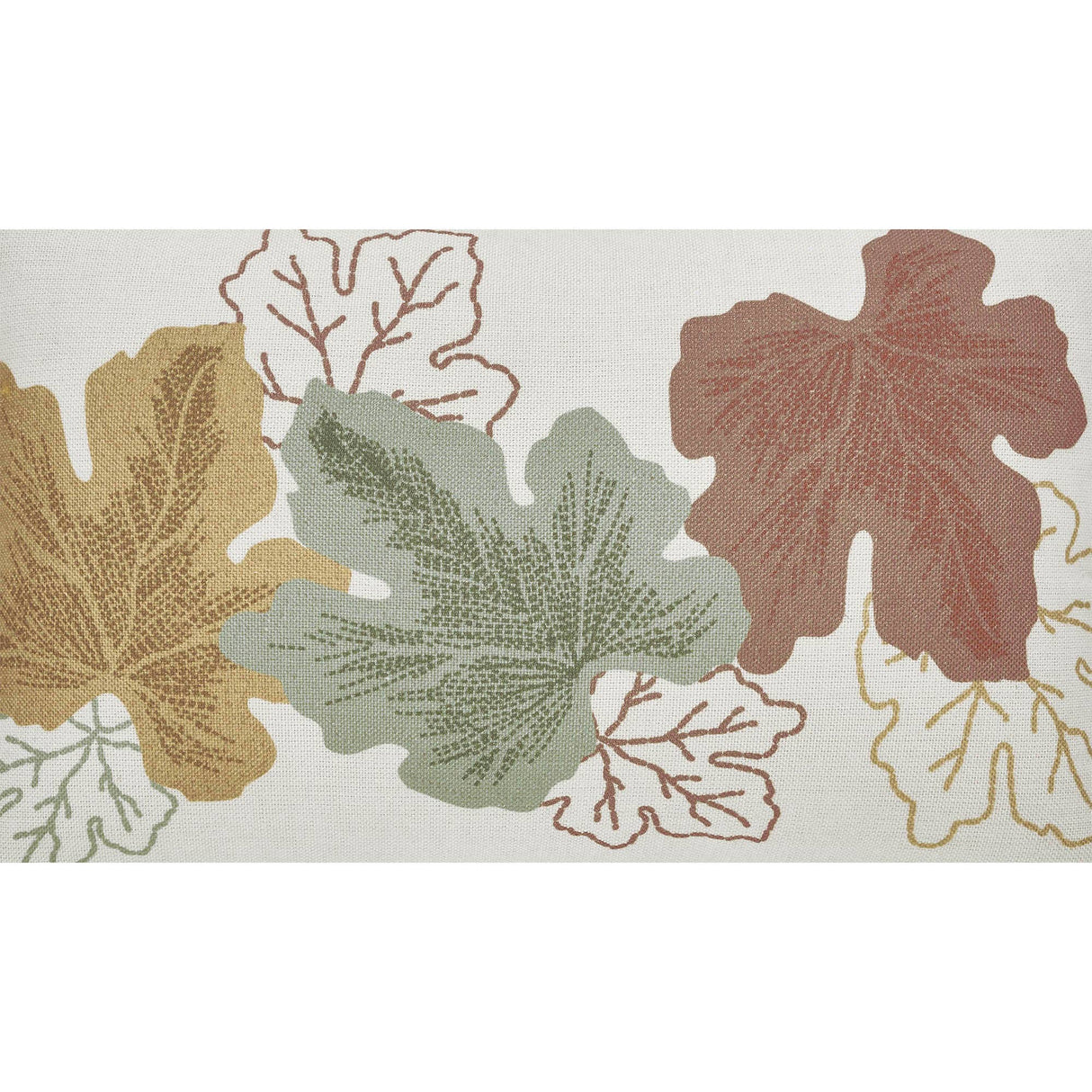 Autumn Leaves Fall Throw Lumbar Pillow