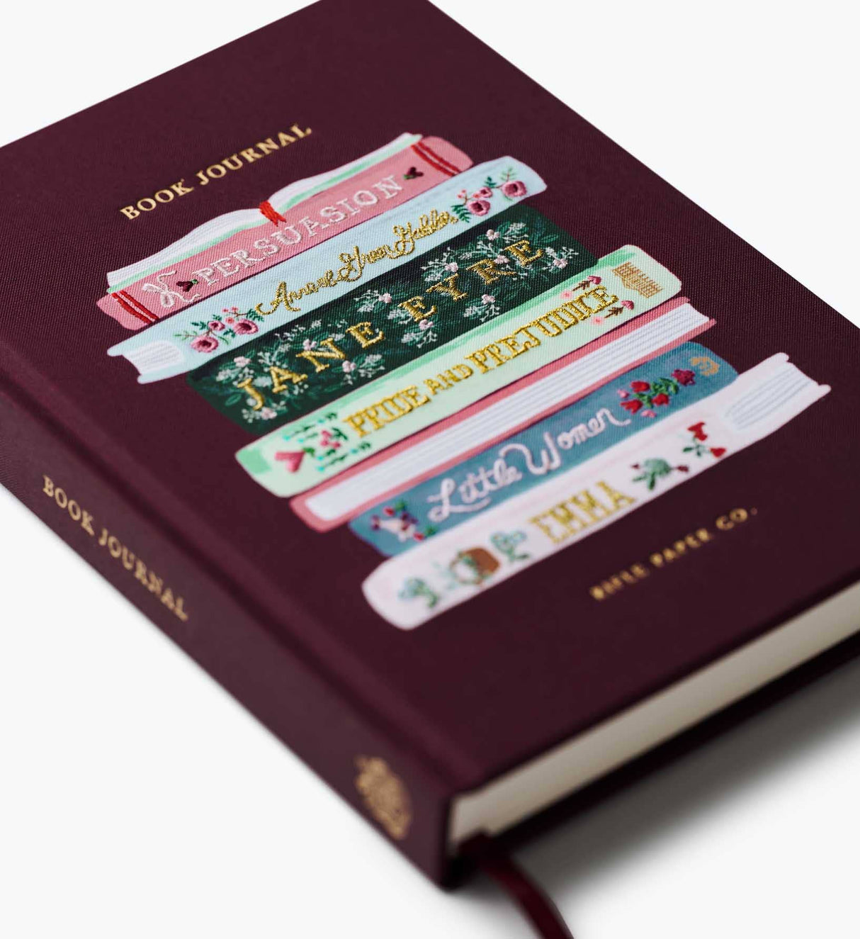 Rifle Paper Ladies Night Book Club Embroidered Book Journal