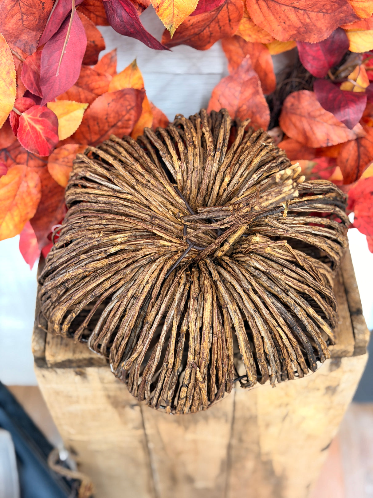 Raven Large Vine Pumpkin