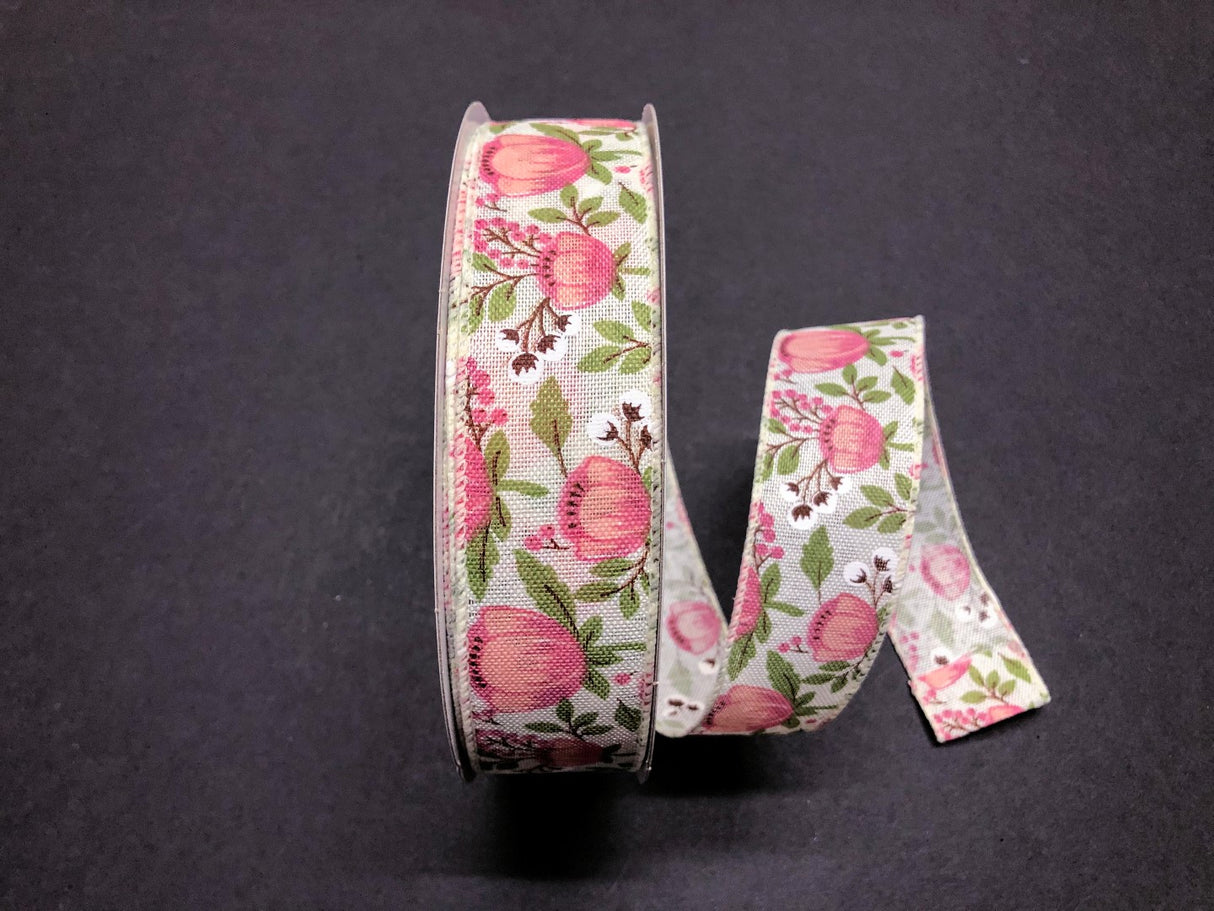 1.5" Petals Ribbon Bolt