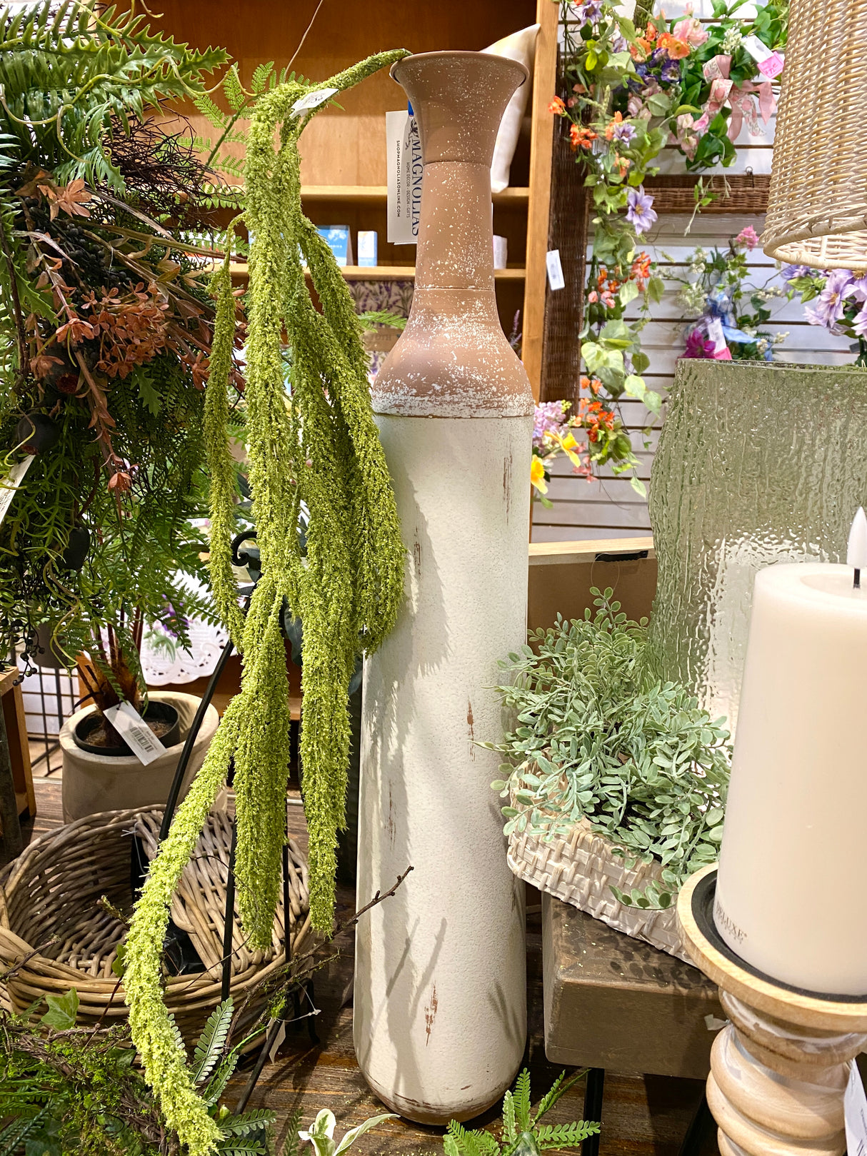 32" Mabel Metal Vase