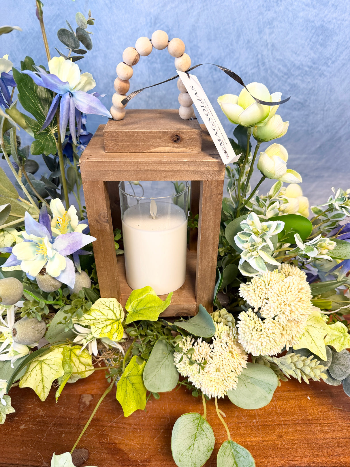 27" In The Meadow Lantern Centerpiece