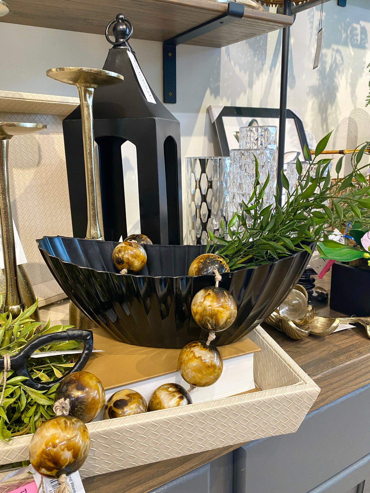 14" Sculpted Modern Planter