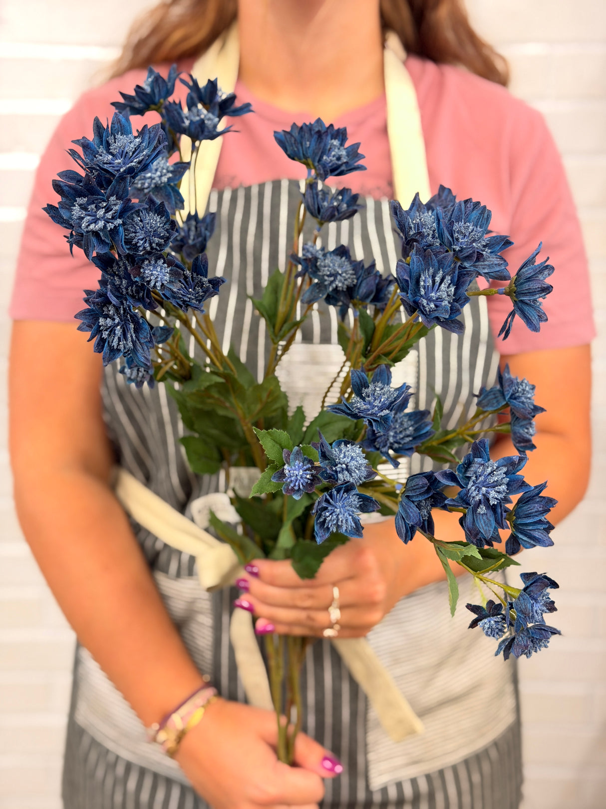 Blue Astrantia Spray