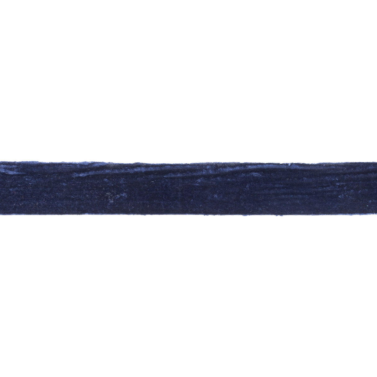 2" Navy Raw Edge Velvet Ribbon Bolt