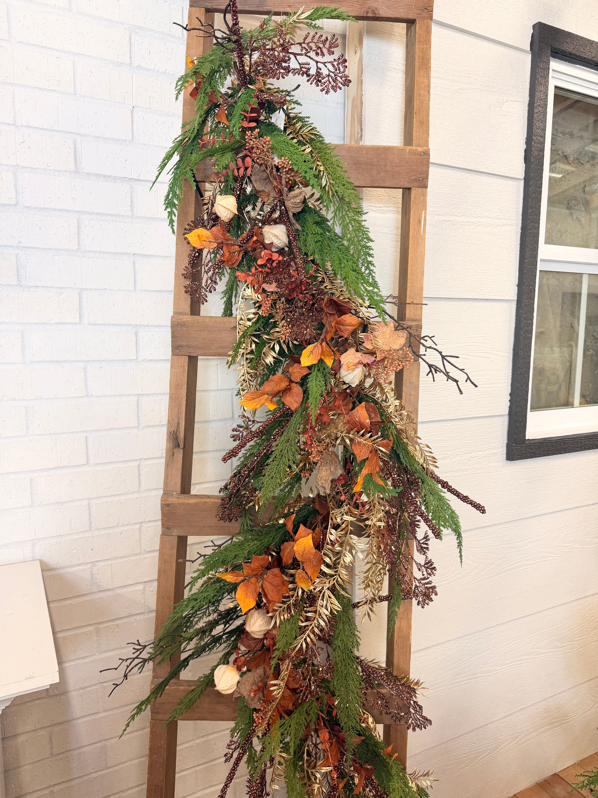 66" Cool Copper Garland