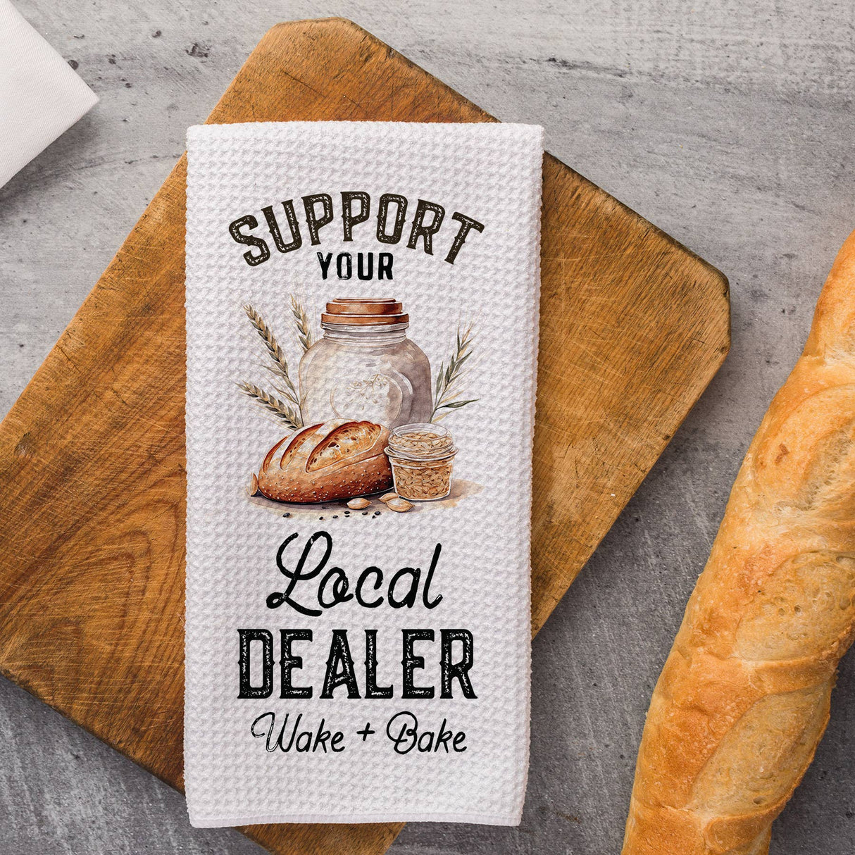 Funny Sourdough Tea Towel