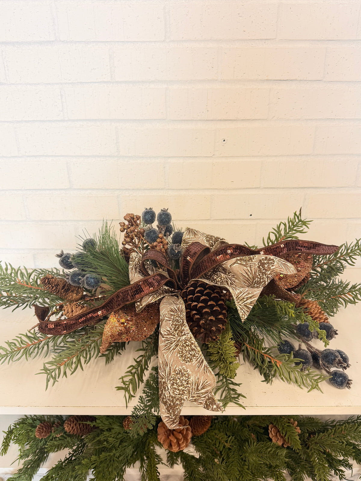 Rustic Noel Swag Kit