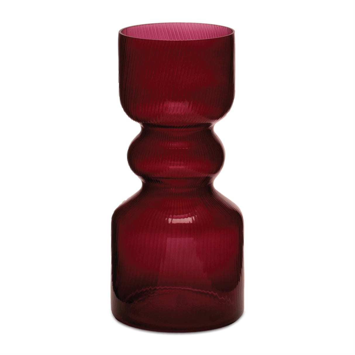 10" Rich Cherry Vase