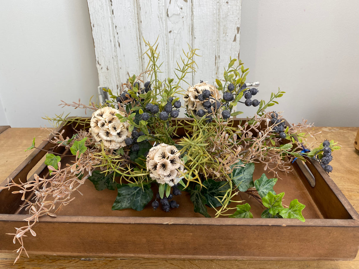 15" Enchanted Autumn Swag