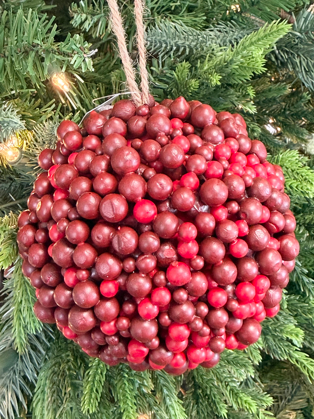 All Is Bright Berry Ball Ornament