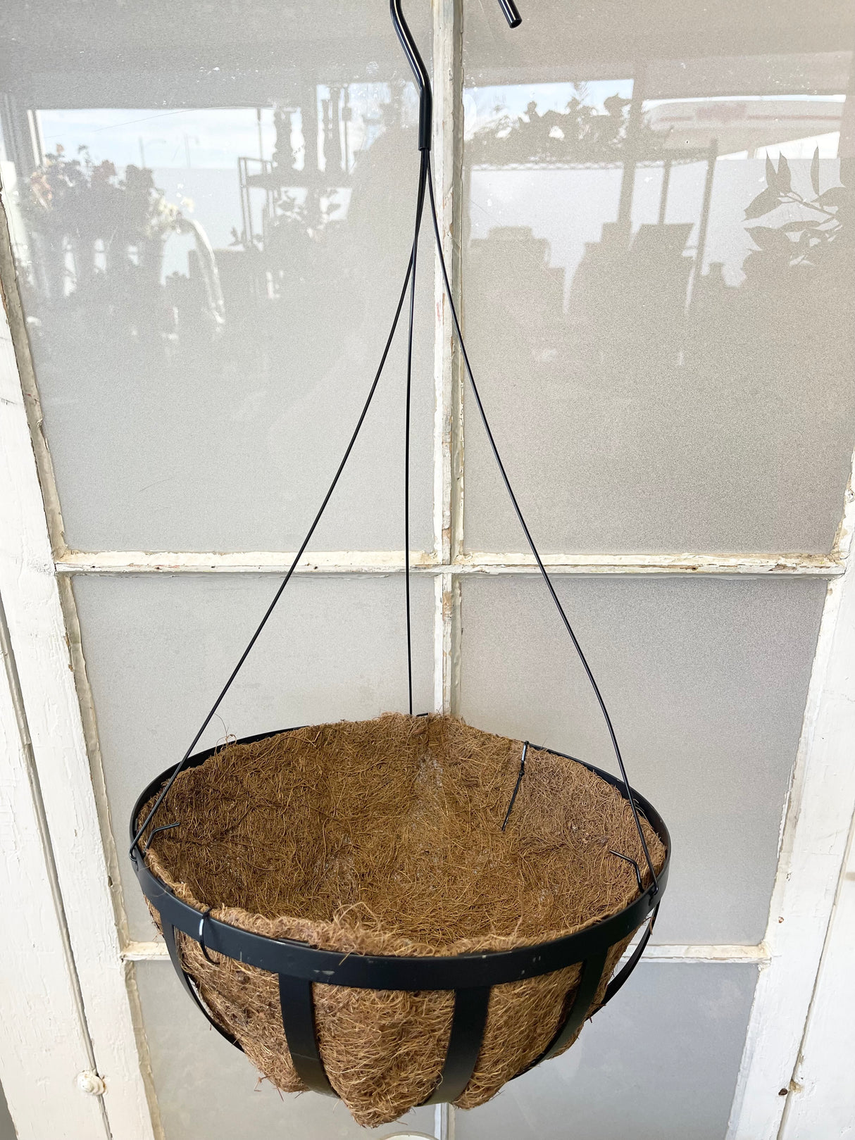 Oxford Rigid Wire Round Hanging Basket