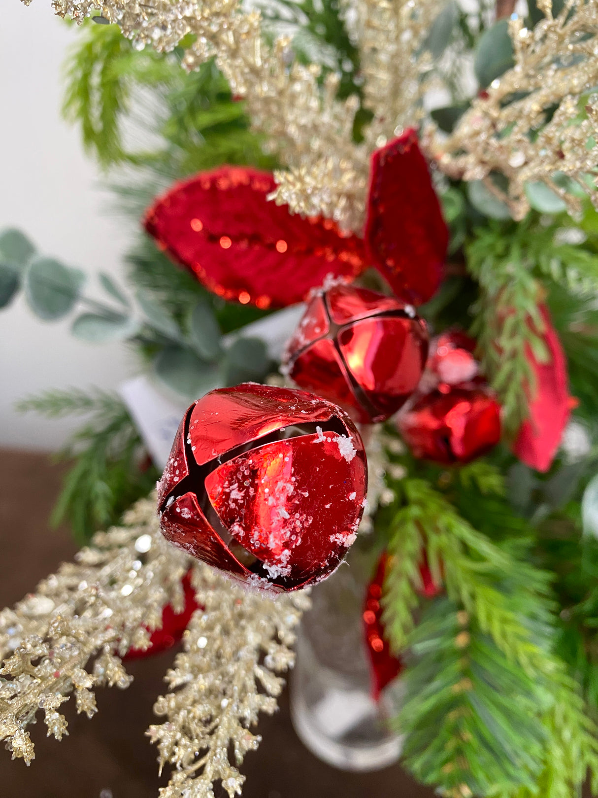 27" Homespun Christmas Drop-in