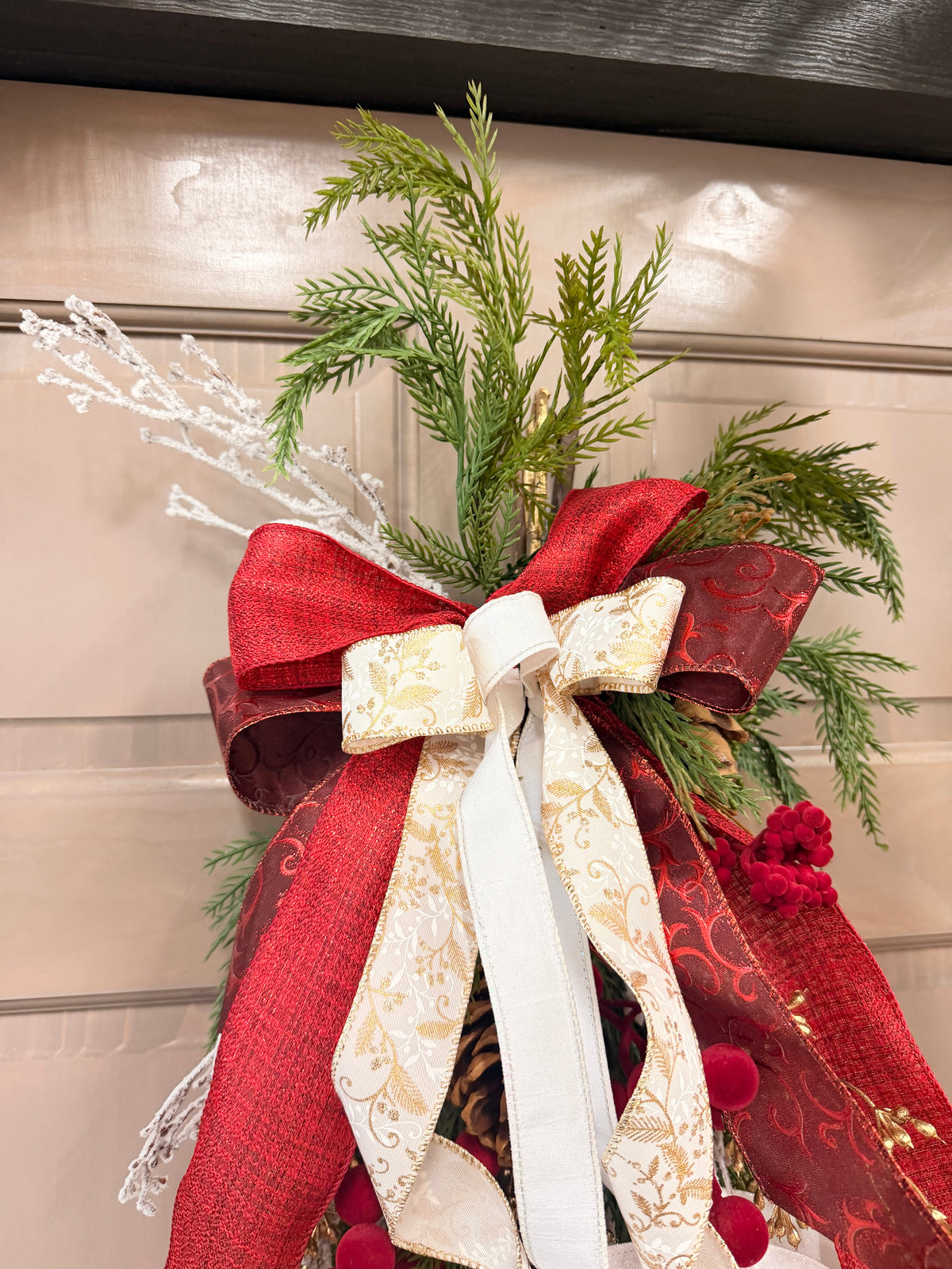 Crimson Christmas Swag Kit
