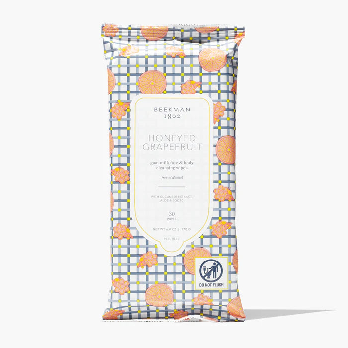 Honeyed Grapefruit Facial Cleansing Wipes