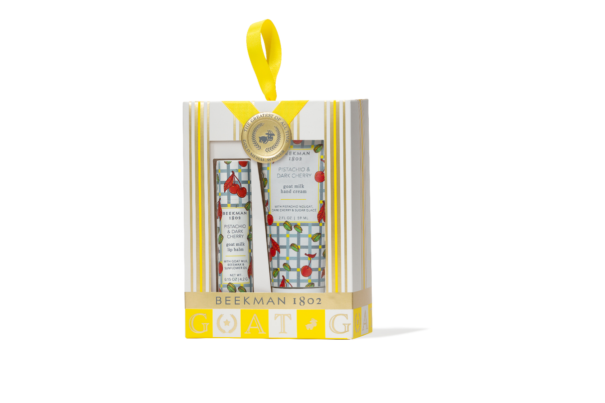 Pistachio & Dark Cherry 2-Piece Gift Set