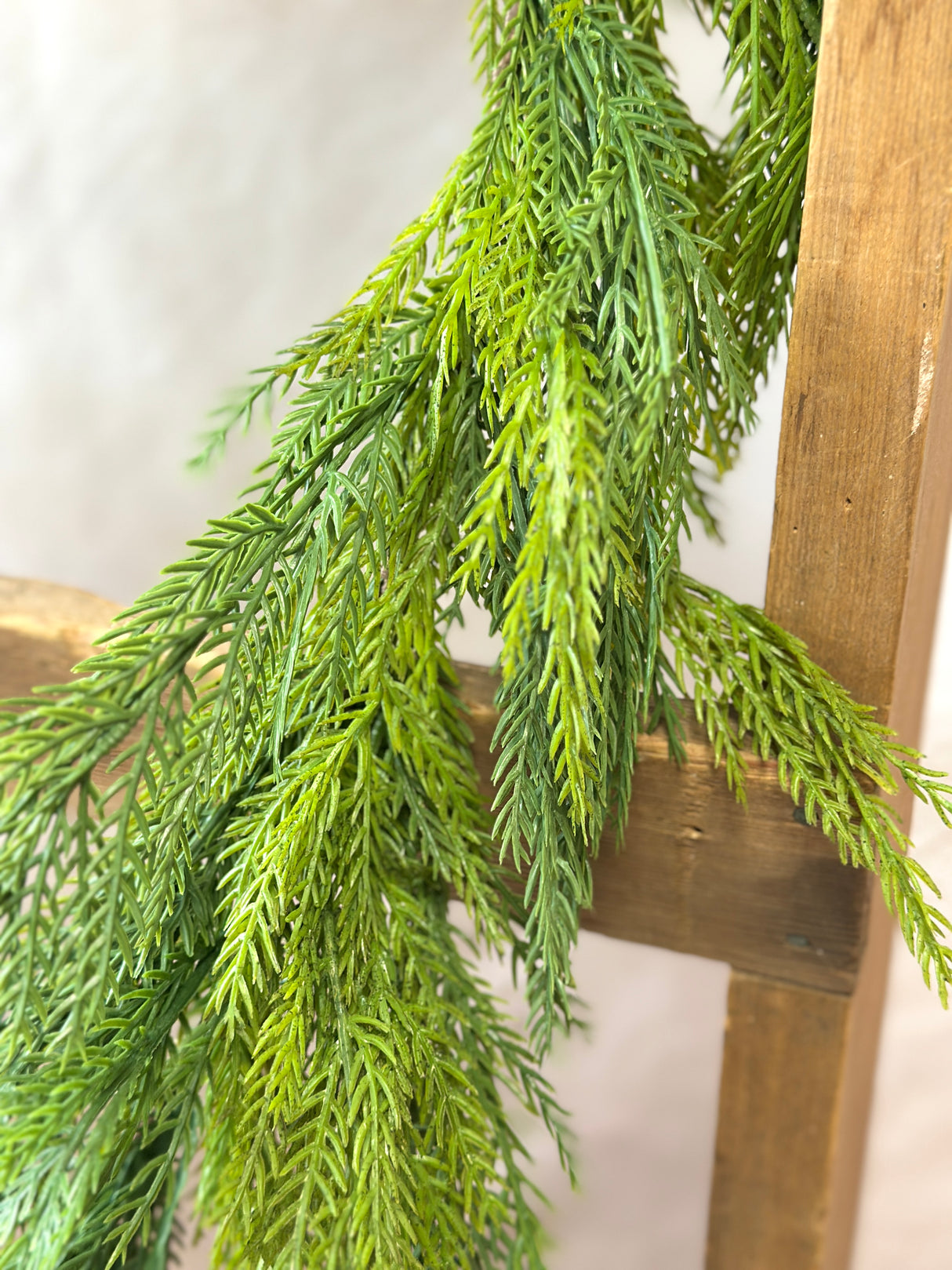 72" Real Touch Peaceful Pine Garland